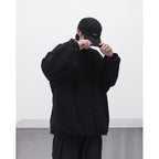 G7-S1「Anchorite」中 H 罩衫 #BLACK [GOOPI-23AW-JAN-02]