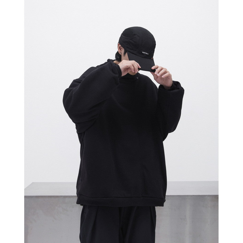 G7-S1「Anchorite」中 H 罩衫 #BLACK [GOOPI-23AW-JAN-02]
