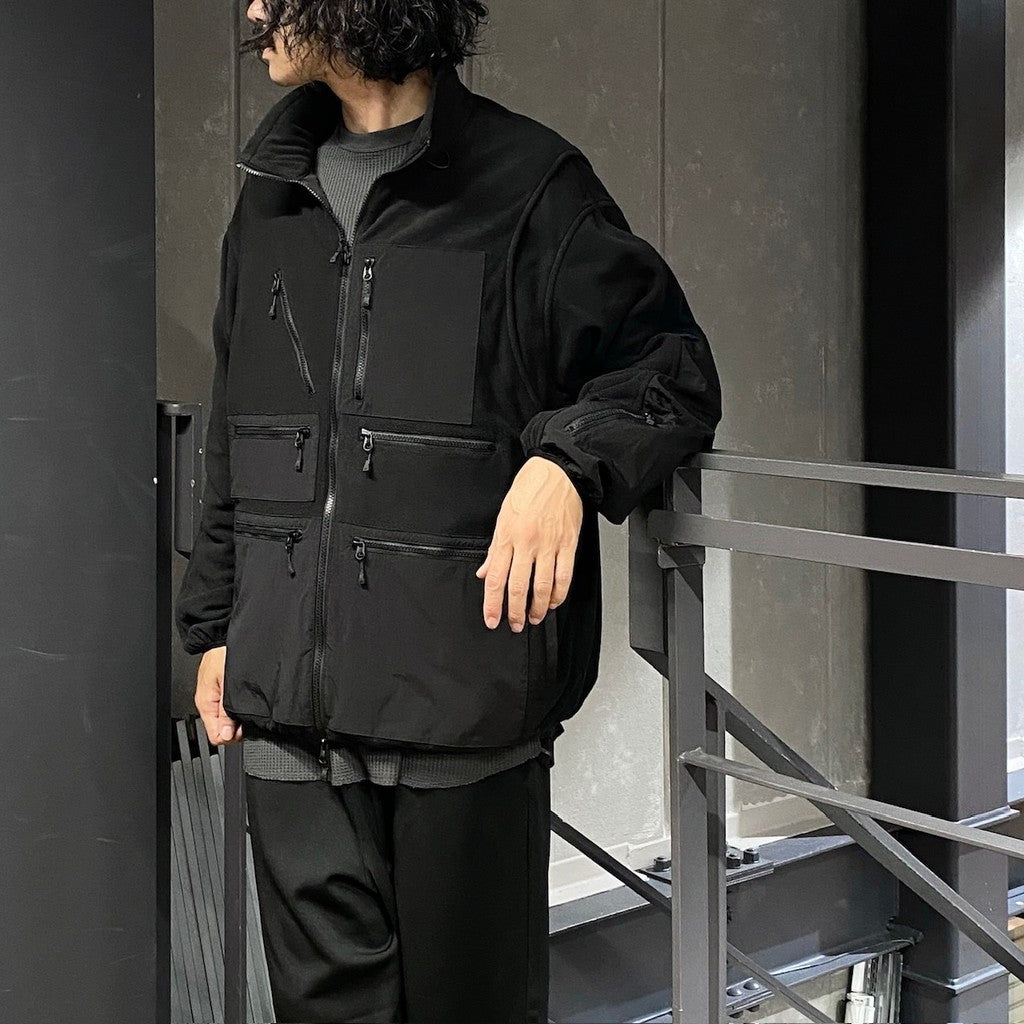 TECH EXTREME FLEECE JACKET #BLACK [BE-70024W]