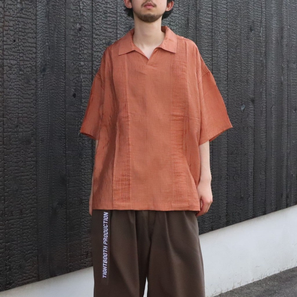 RAYON CUBA OPEN POLO #Apricot [SU26-S03]