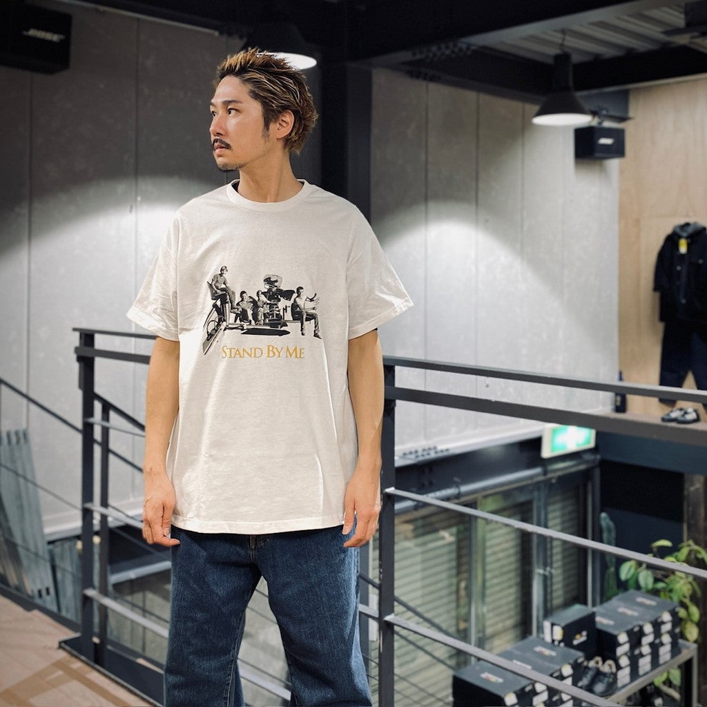 STAND BY ME | CREW NECK T-SHIRT ( TYPE-3 ) #WHITE [SBM-WM-TEE03]
