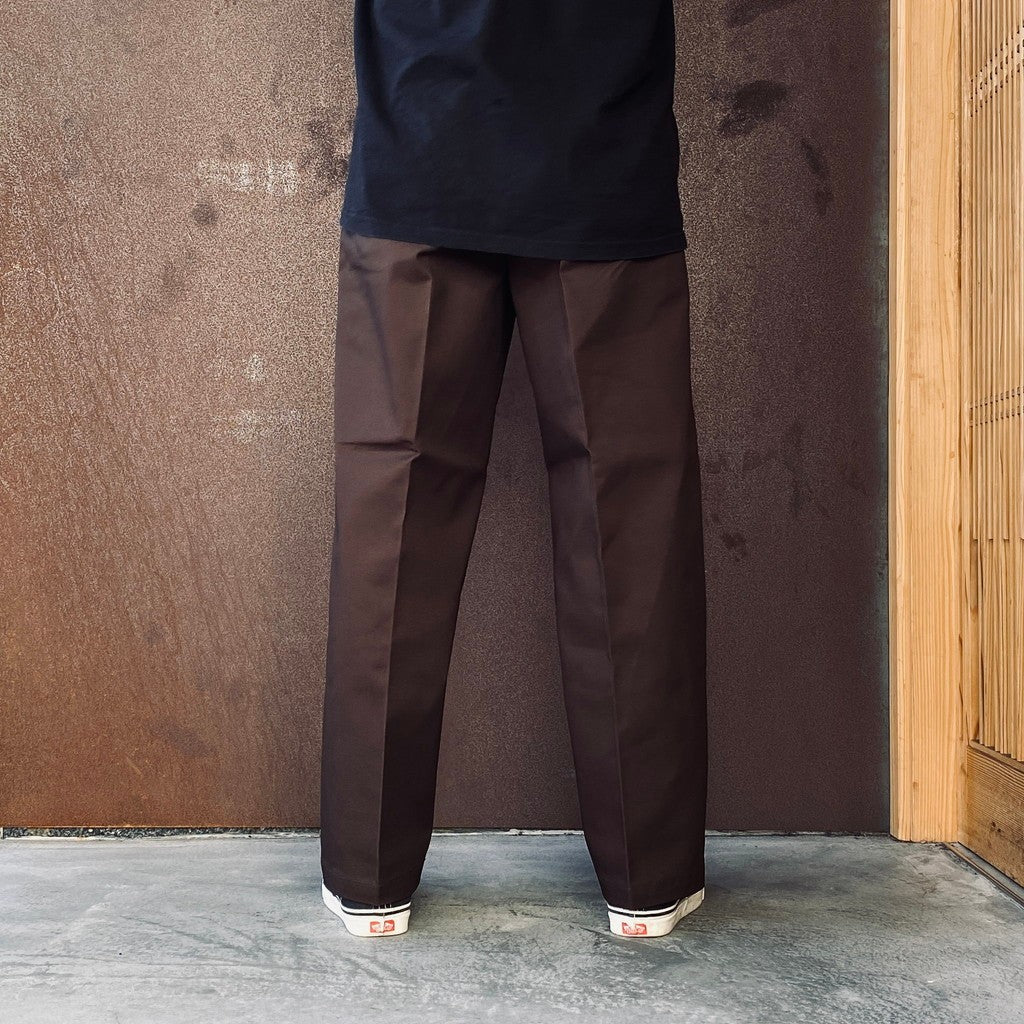 DICKIES | PLEATED TROUSERS #BROWN [26FW-WMP-DC01]
