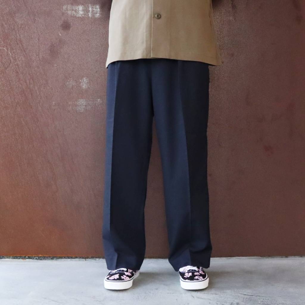 Ventilation Wide Slacks #Navy [SD26F-PT04]
