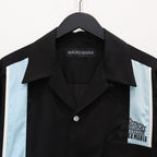 MR BROTHERS CUT CLUB | SWITCHING SHIRT S/S #BLACK [MBCC-WM-OC01]