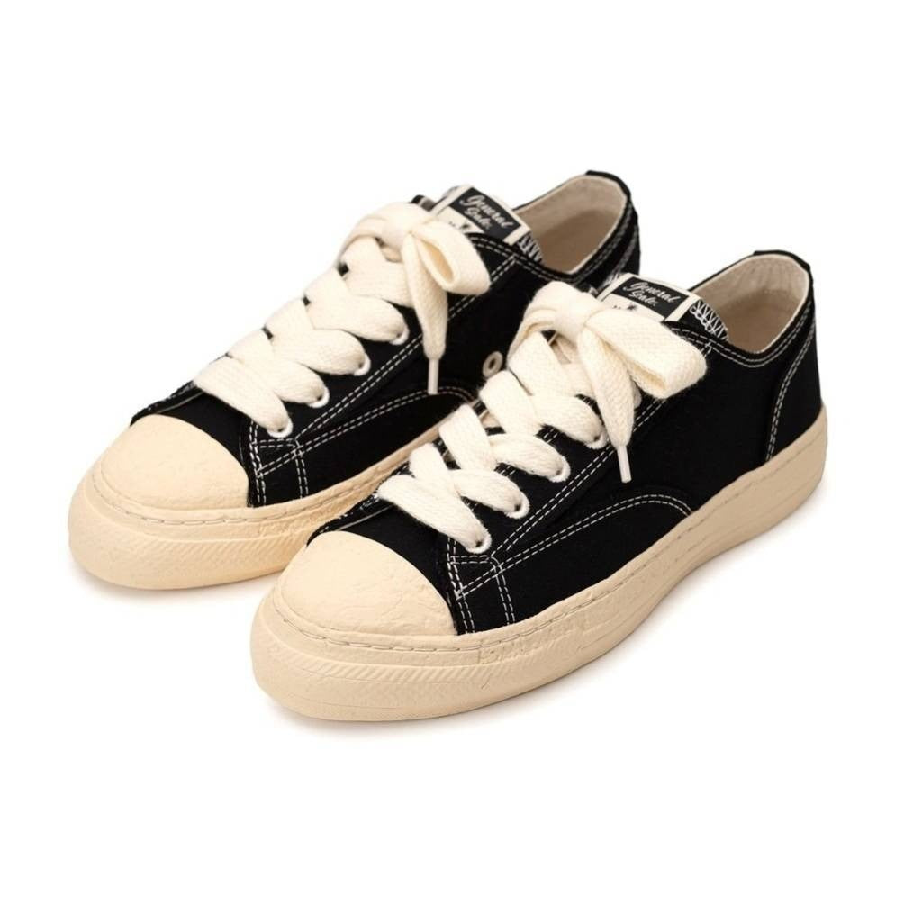 ROY / 帆布低筒運動鞋 #黑色 [S14FW702]