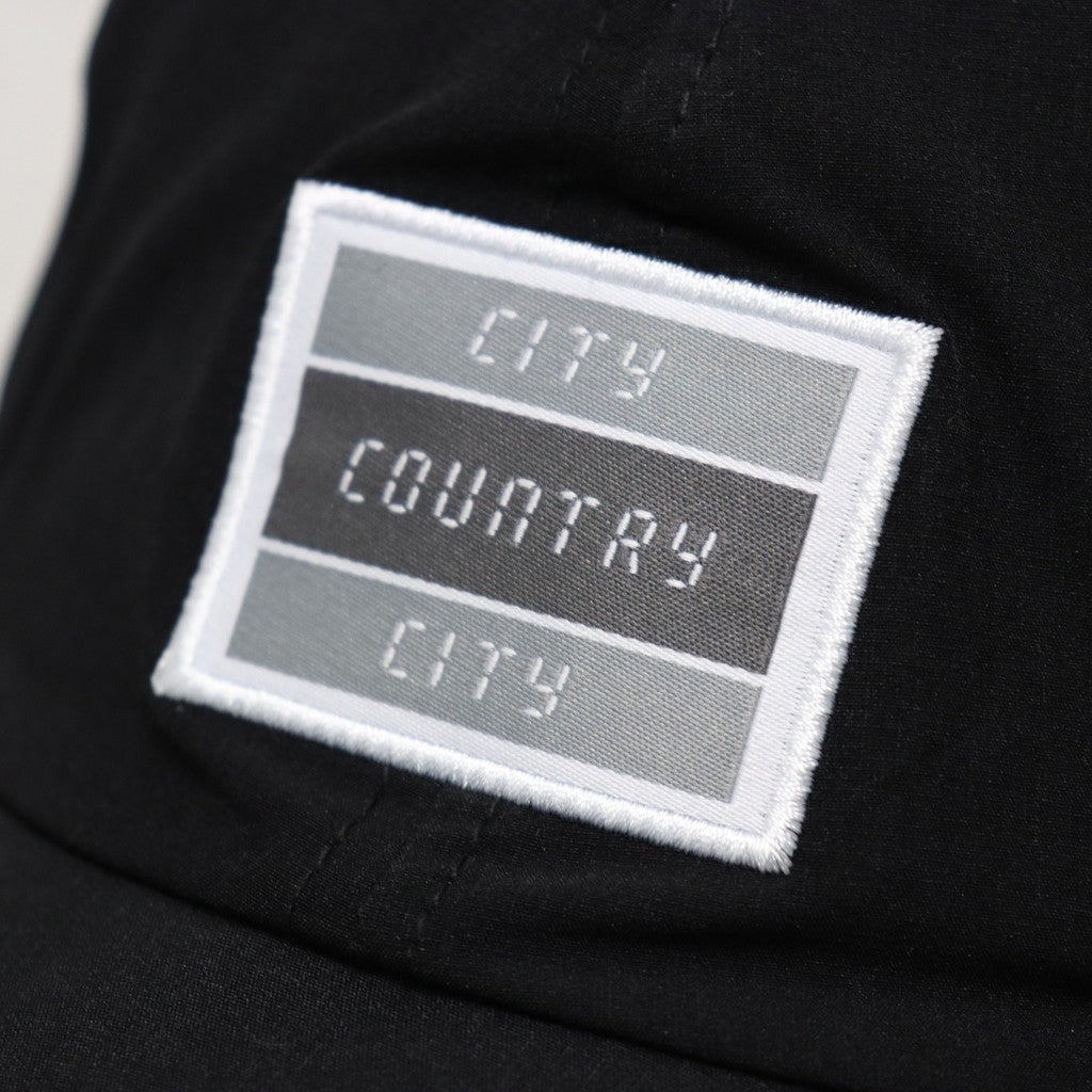 STRECH NYLON CAP_CITY COUNTRY CITY #BLACK#2 [CCC-261G002]