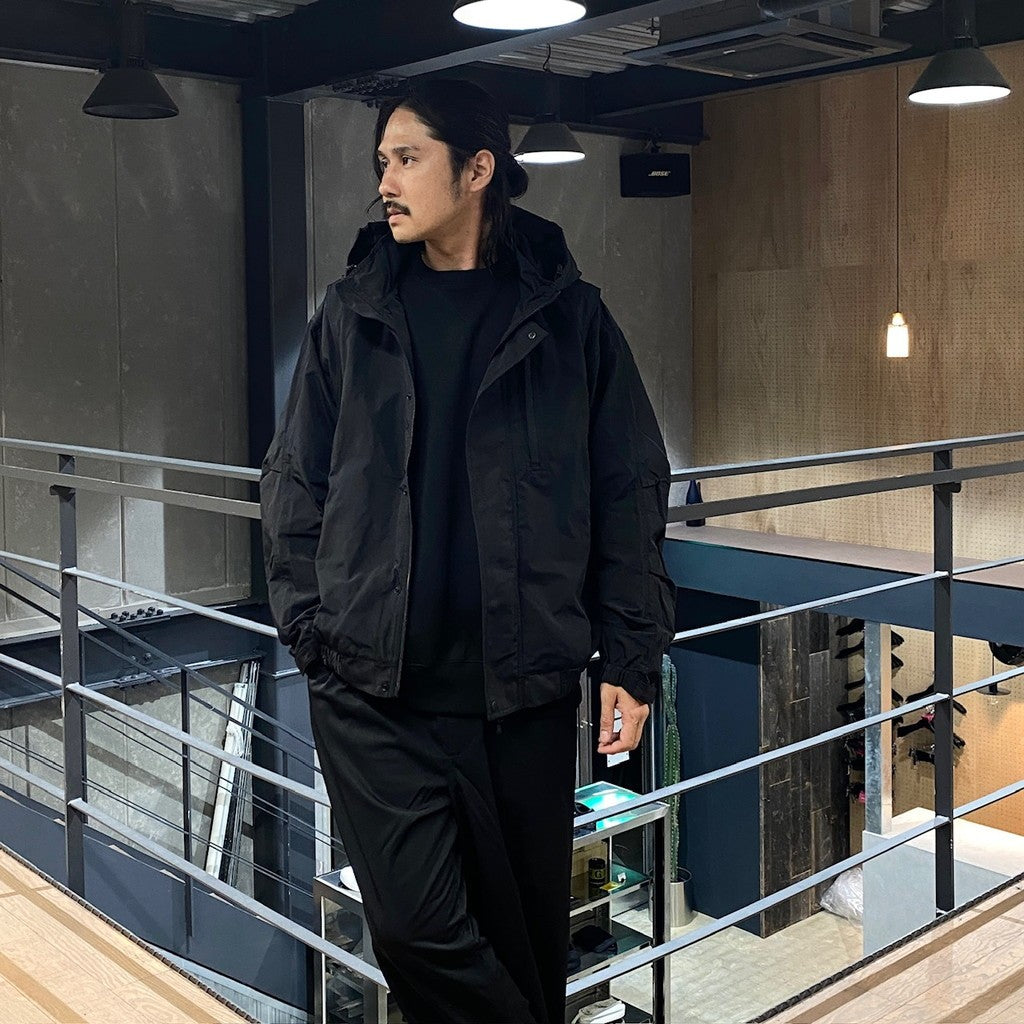 TECH TACTICAL MOUNTAIN PARKA #BLACK [BJ-60024W]