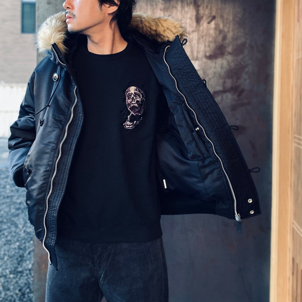 N-2B FLIGHT JACKET #BLACK [25FW-WMO-ML01]