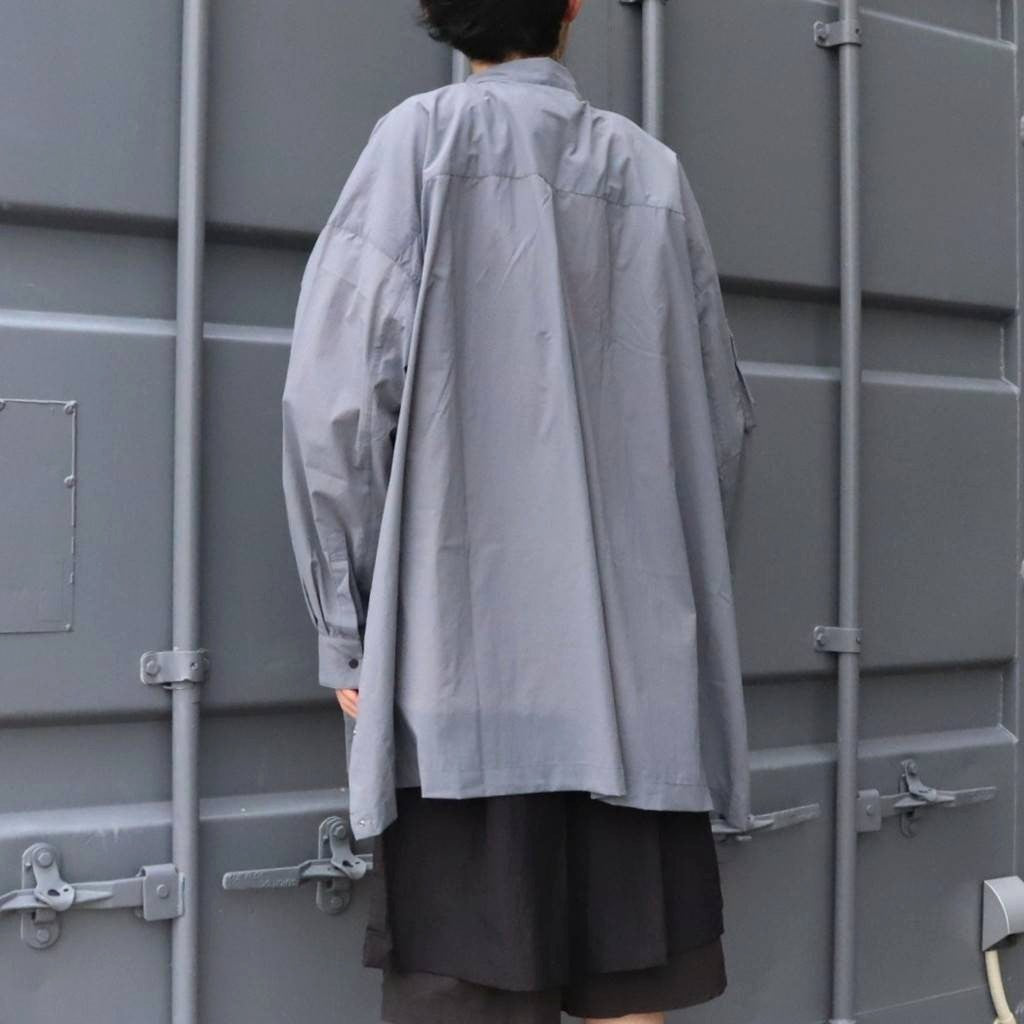 PERTEX UTILITY LONGLINE SHIRT #GRAY [FPA02261U0004]
