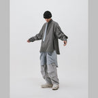 “MA-Z3” Mode Architekt 刺繡襯衫 #IRON [GOOPI-24AW-OCT-01]