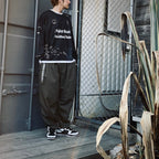 SauRas Being | L/S SOCCER JERSEY #Black [SS25-SRB03]