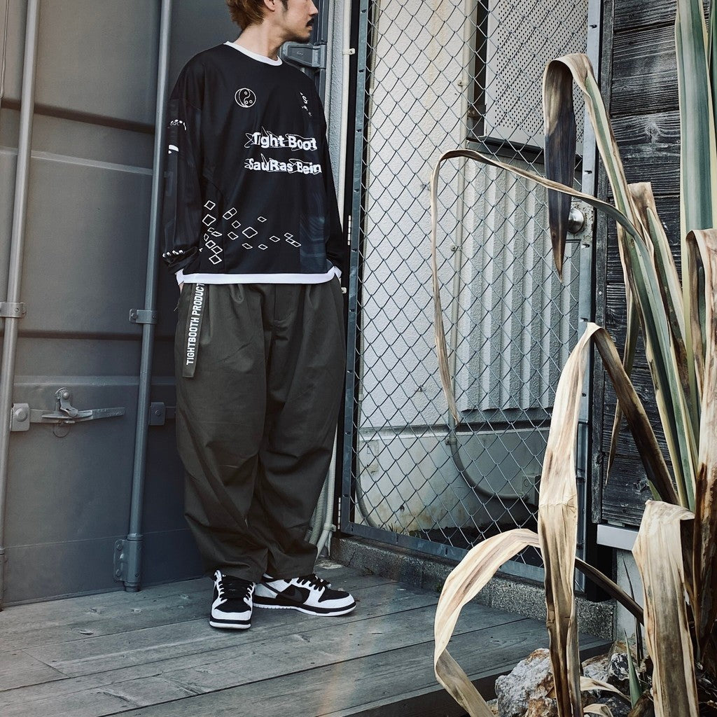 SauRas Being | L/S SOCCER JERSEY #Black [SS25-SRB03]