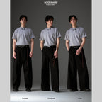 P1-S Black Pants-Standard #Black [GOOPI-26SS-JUL-02]
