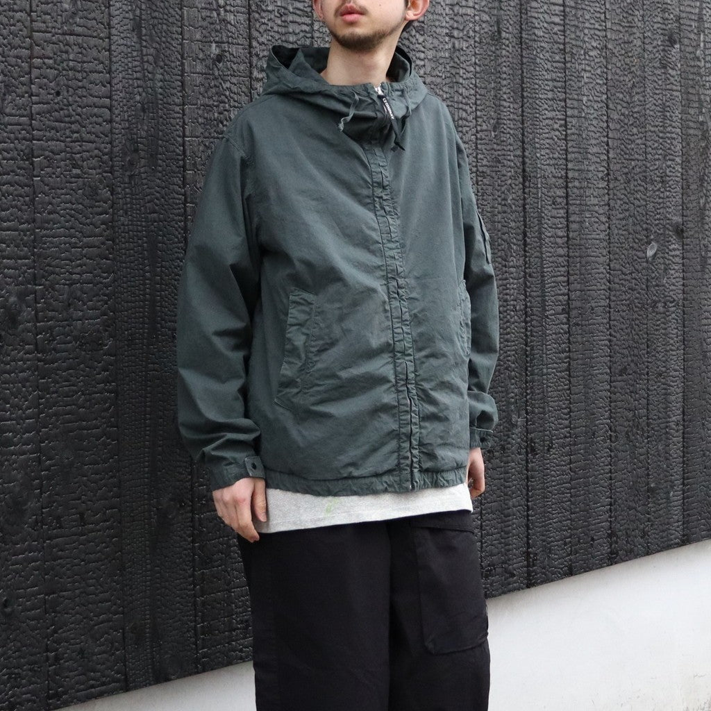 MICRO-REPS HOODED LENS JACKET #BLACK 999 [20CMOW075A]
