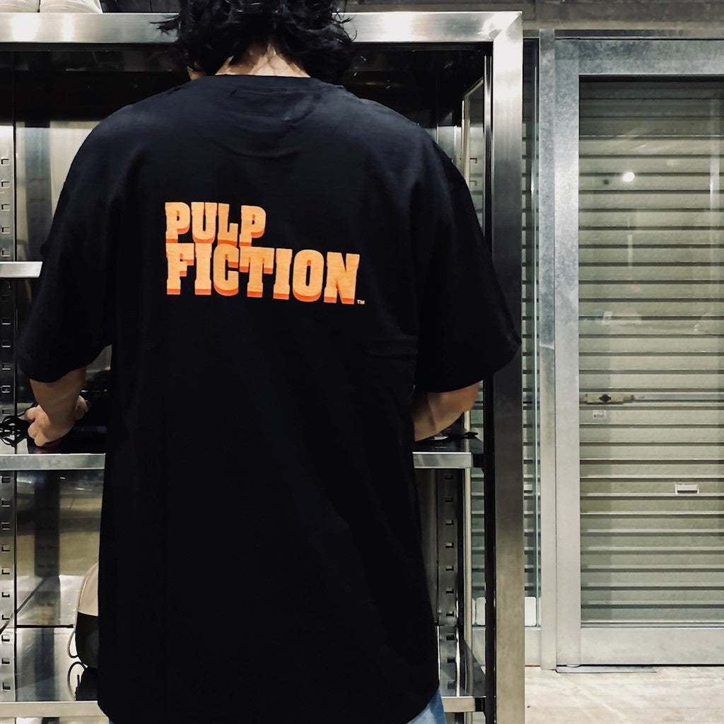 PULP FICTION | CREW NECK T-SHIRT (TYPE-5) #BLACK [PF-WM-TEE07]