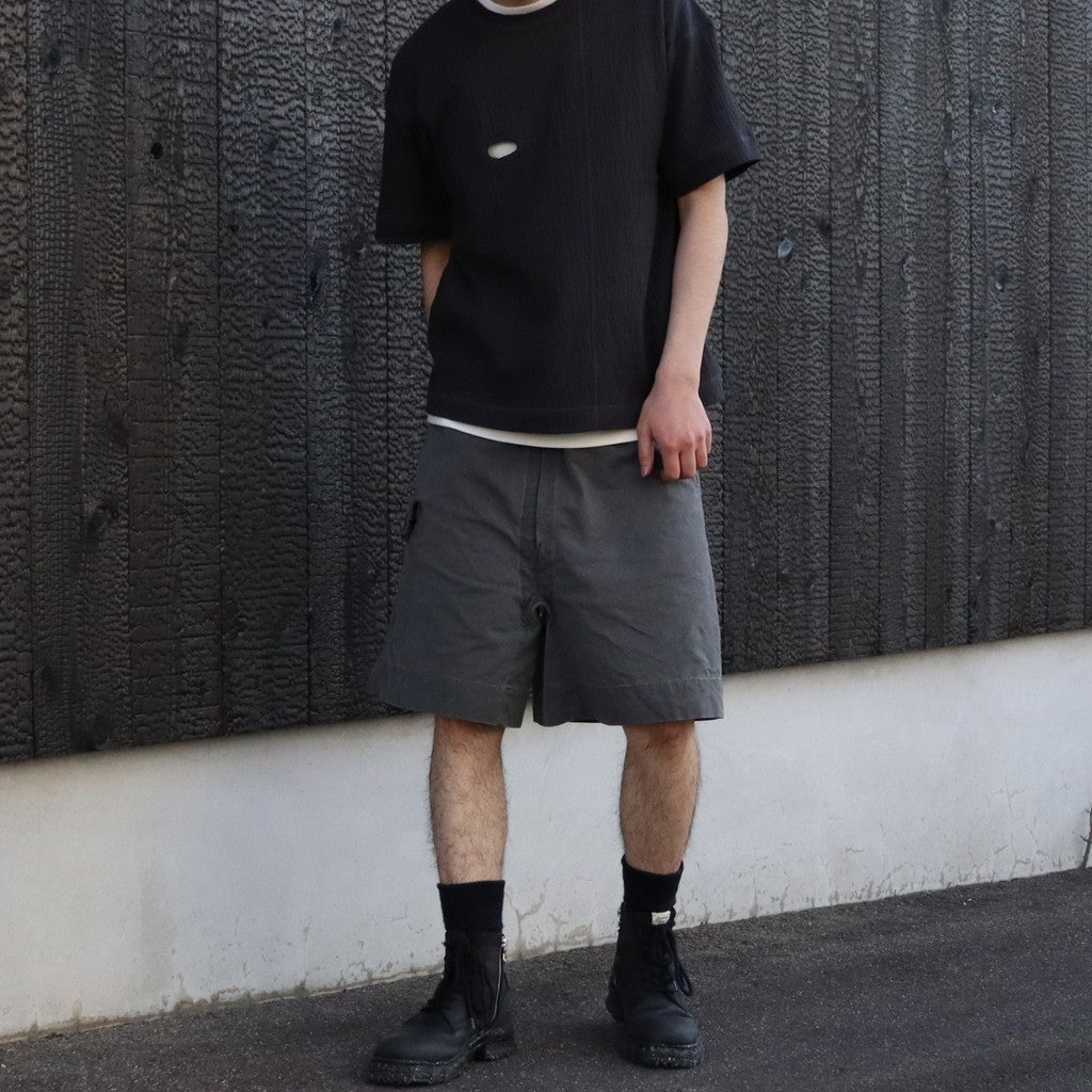 FANG SHORTS #CHARCOAL [JI-26SS-PT04]