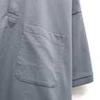 TECH POLO SHIRT S/S #CHARCOAL [BE-37026]