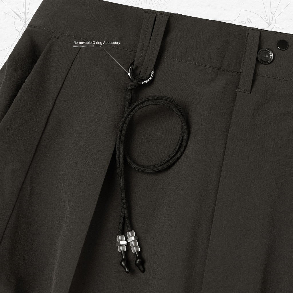 P-7S 「防風剪」實用錐形褲 #D-GRAY [GOOPI-24SS-JUN-01]
