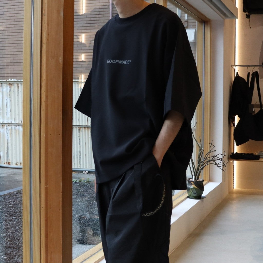 TIGHTBOOTH | 「GTB-07T」 Dual Arena Logo Tee #Black [GOOPI-25AW-OCT-01]