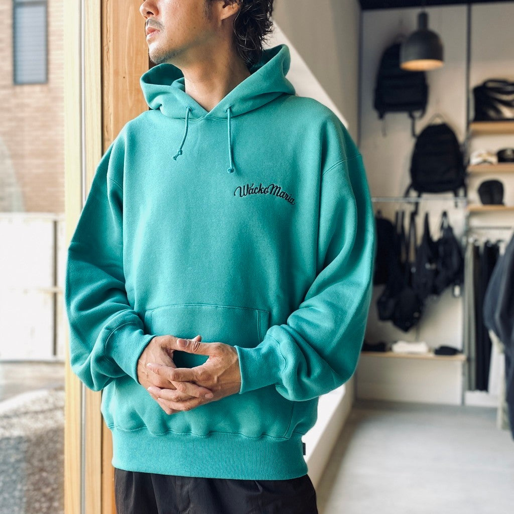 MIDDLE WEIGHT PULLOVER HOODED SWEAT SHIRT ( TYPE-2 ) #MINT [25FW