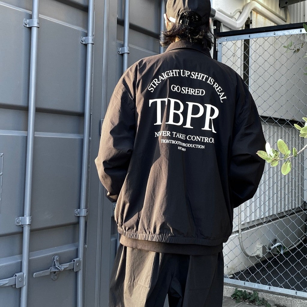 STRAIGHT UP COACH JKT #BLACK [SS24-JK07]