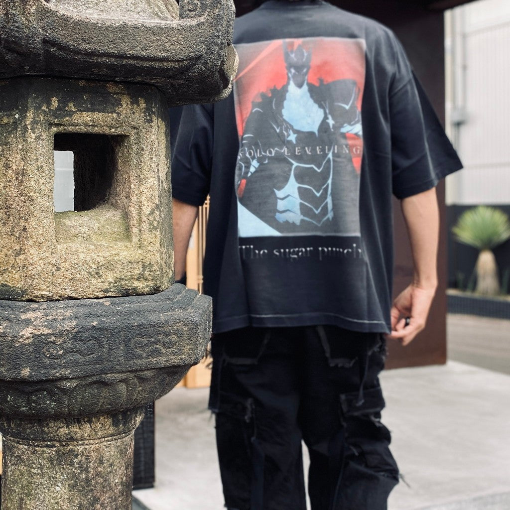 俺だけレベルアップな件 | S/S T-Shirt (IGURITTO 1) #BLACK
