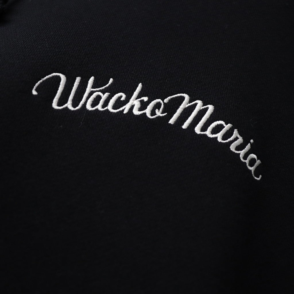 中等重量套頭連帽衛衣（TYPE-2）#黑色 [25FW-WMC-SS07]