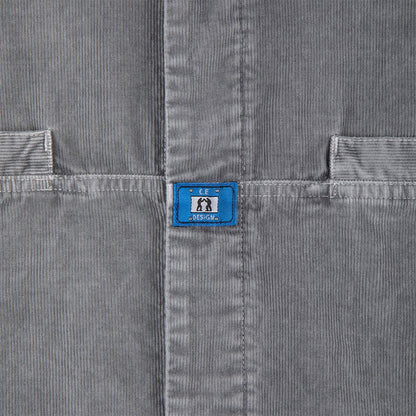 OVERDYE CORD DESIGN BIG SHIRT #GREY [CES26SH04]