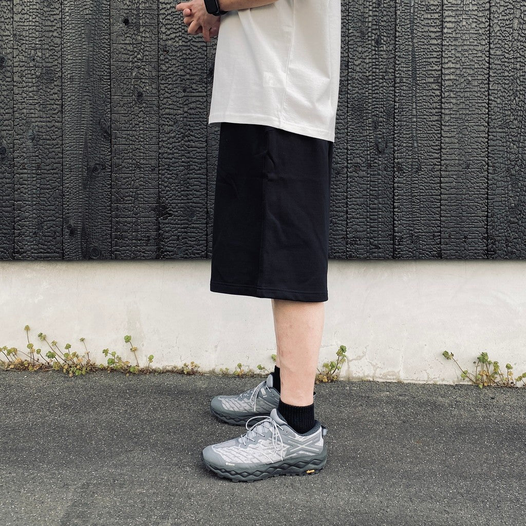 COMFORTABLE EASY SWEAT SHORTS #BLACK [HOD26-01-PT011]