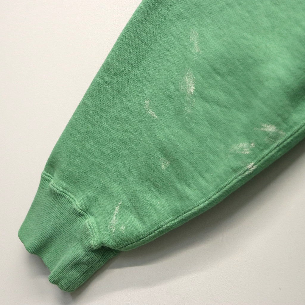 DISTRESSED SWEATSHIRT AGED #GREEN [BW261-DSS]