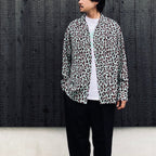 WASHED HEAVY WEIGHT CREW NECK T-SHIRT ( TYPE-14 ) #WHITE / GREEN [26FW-WMT-WT17]