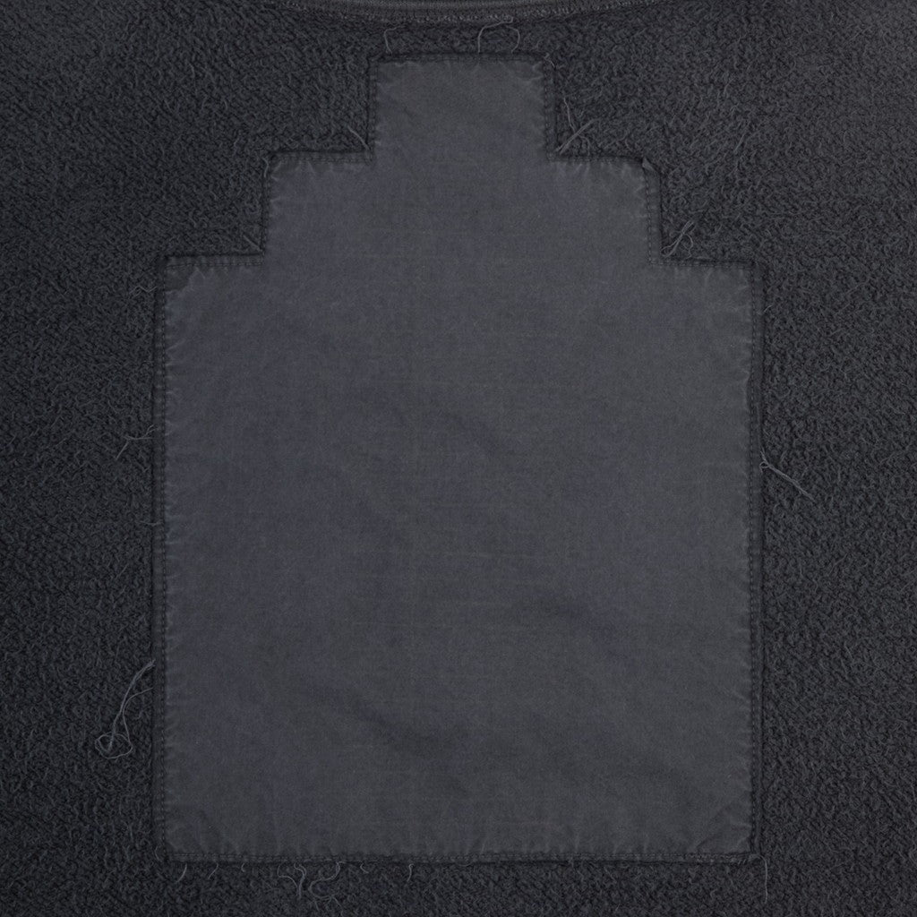 OVERDYE HALF ZIP CASUAL SWEAT #BLACK [CES30CS13]