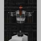 "8SE-01K" MEGA 型格紋針織毛衣 #MIX [GOOPI-24AW-NOV-03]