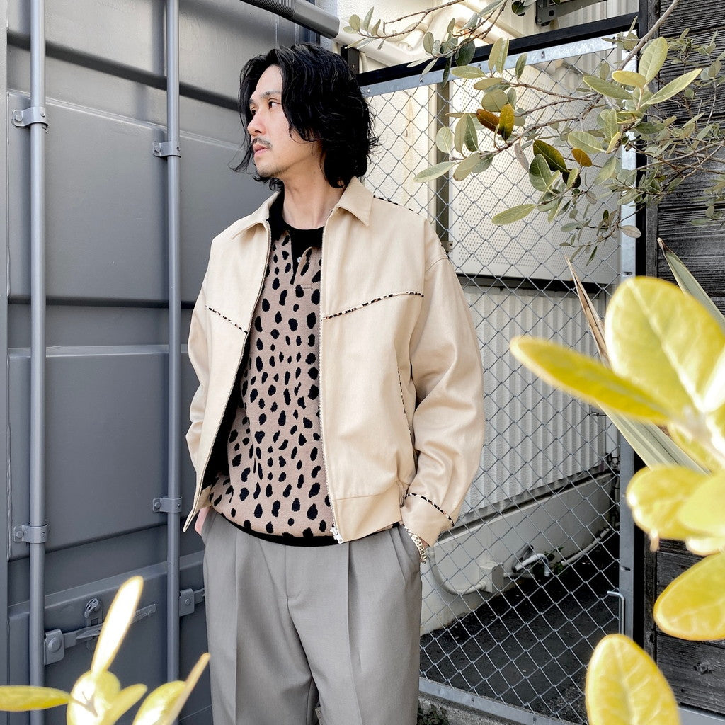 WESTERN JACKET -TYPE 2- #BEIGE [24SS-WMO-BL12] - cocorozashi 三重