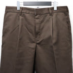 DICKIES | PLEATED TROUSERS #BROWN [26FW-WMP-DC01]