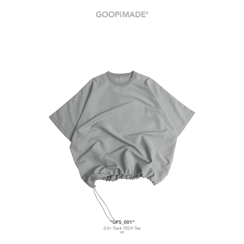 「UFS_001」 2.0+ Track TECH Tee #GR [GOOPI-26SS-JUN-01]