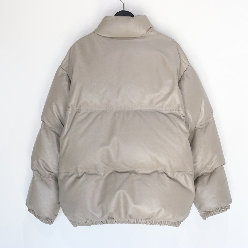 LEATHER DOWN JACKET -B- -TYPE 2- #GRAY [23FW-WMO-OD03]