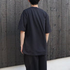 S/S Crepe Weave Tee #K / ブラック [NT32637]
