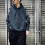 SIDE COLOR HOODY #NAVY [CES26CS13]