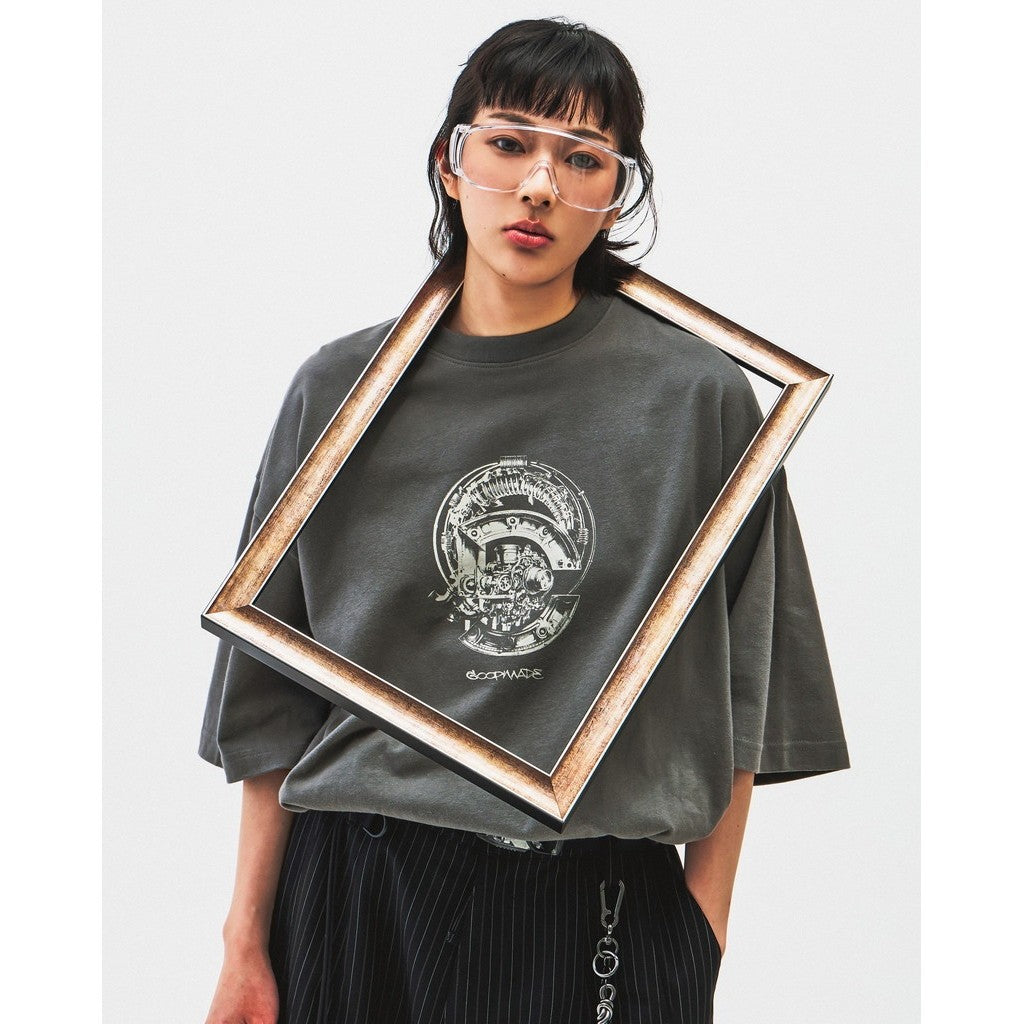 “VED-03T”視覺項目。引擎男孩T卹 #G-GRAY [GOOPI-25SS-APR-04]