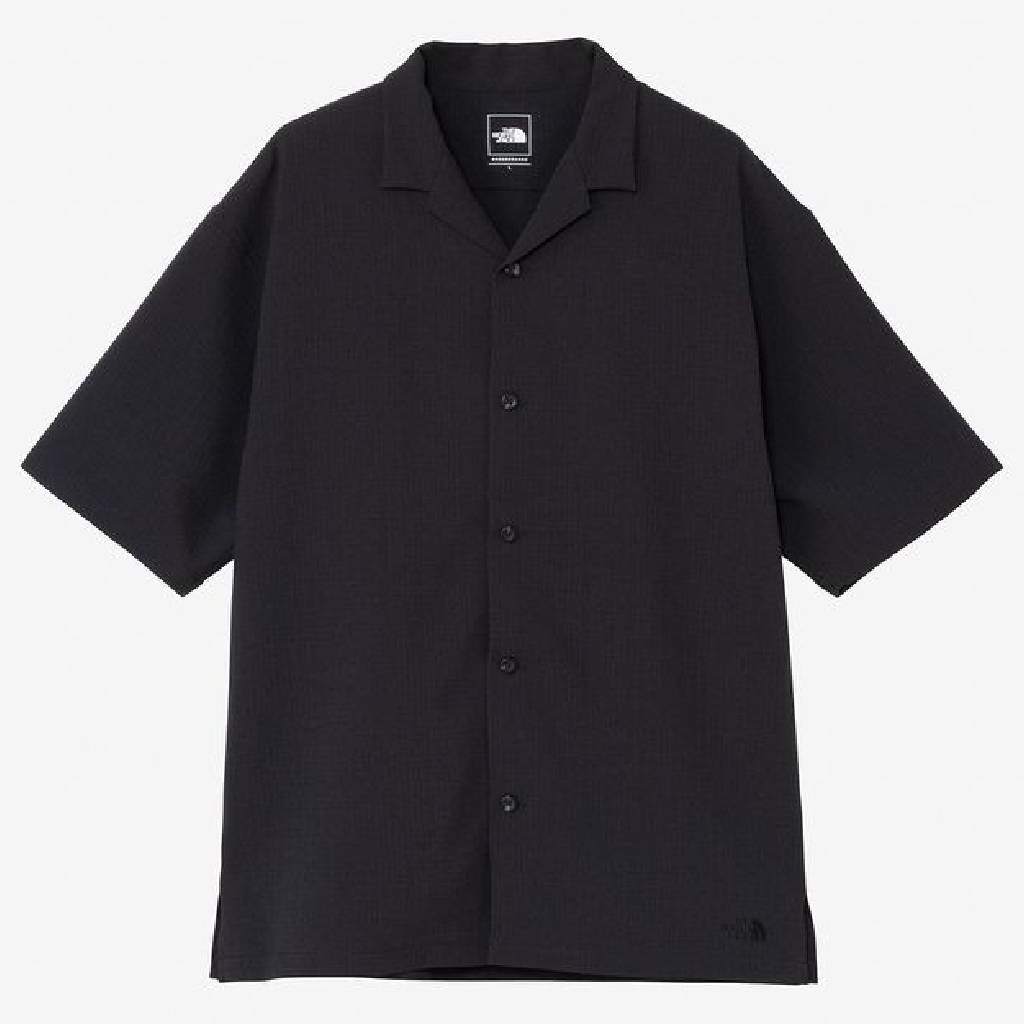 S/S Aloha Rip Shirt #K / ブラック [NR22631]