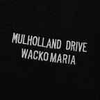 MULHOLLAND DRIVE | WASHED HEAVY WEIGHT CREW NECK T-SHIRT ( TYPE-1 ) #BLACK [MD-WM-WT01]