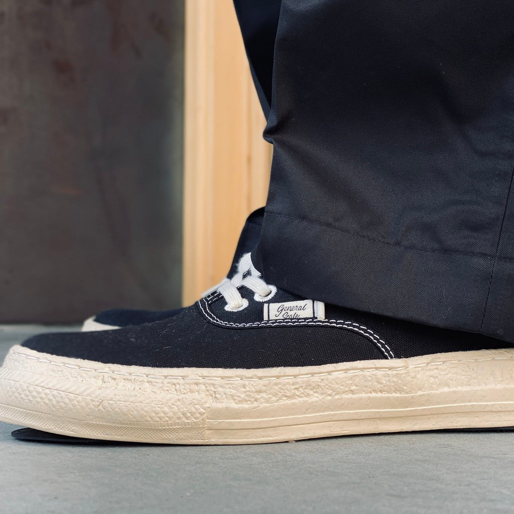 KIEFER / PAST Sole Canvas Low-top Sneaker #BLACK [S16FW702]