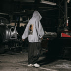 "G7-H1" 陰影漆連帽衫 #GRAY [GOOPI-23AW-OCT-03]