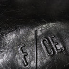 TECH LEATHER BIG SHOULDER TOTE #BLACK [FLE36251B0001]