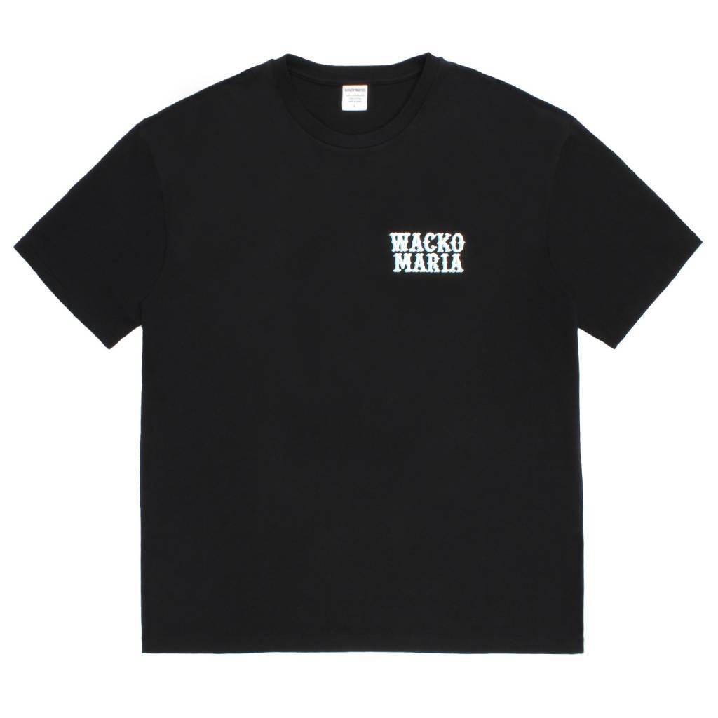 WASHED HEAVY WEIGHT CREW NECK T-SHIRT ( TYPE-7 ) #BLACK [26SS-WMT-WT08]