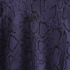 蟒蛇紋針織 POLO 衫 #紫色 [24SS-WMK-KN11]