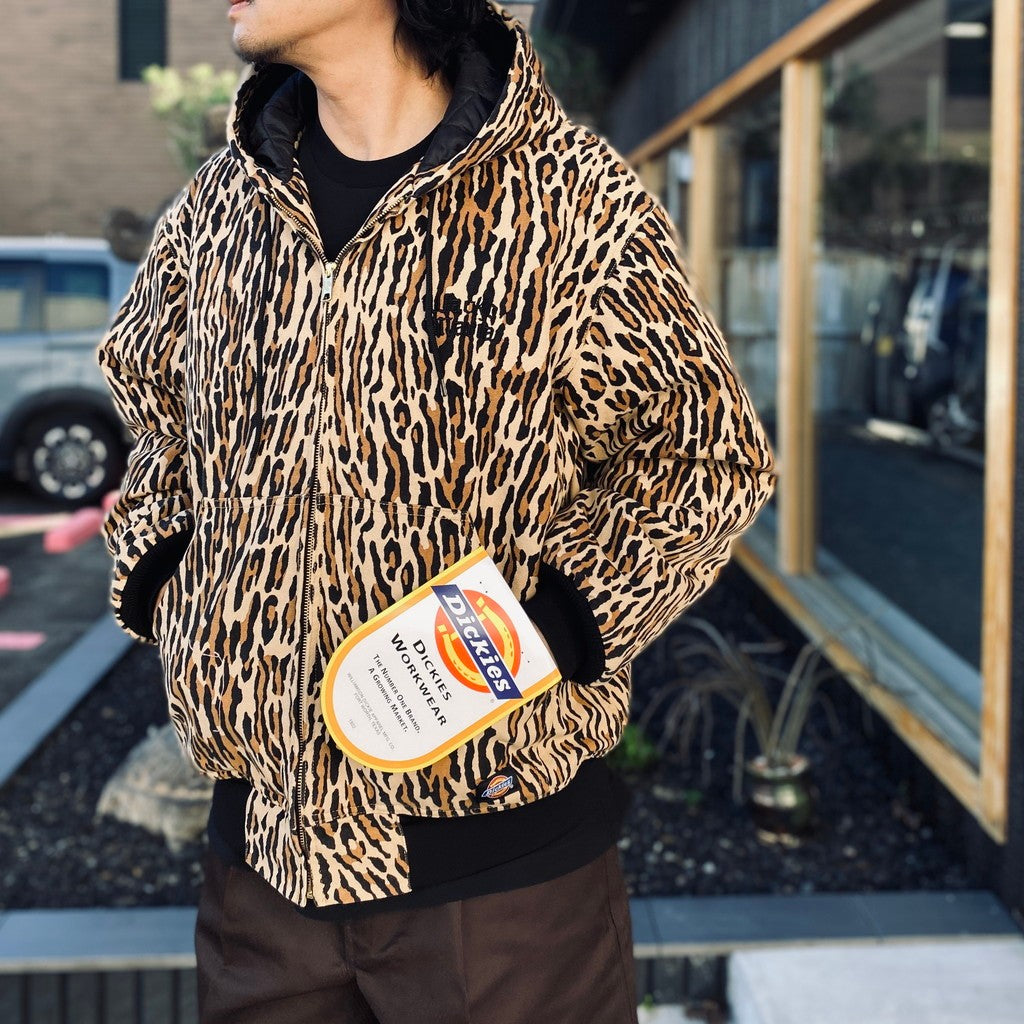 DICKIES | LEOPARD ACTIVE JACKET #BEIGE [26FW-WMO-DC02]