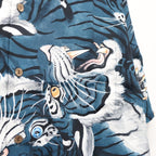 TIM LEHI | HAWAIIAN SHIRT S/S ( TYPE-2 ) #BLUE [26SSE-WMS-HI02]