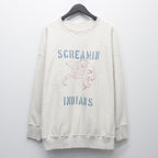 SCREAMIN INDIANS SWEATSHIRT AGED #AGED OATMEAL [BW252-SIS]